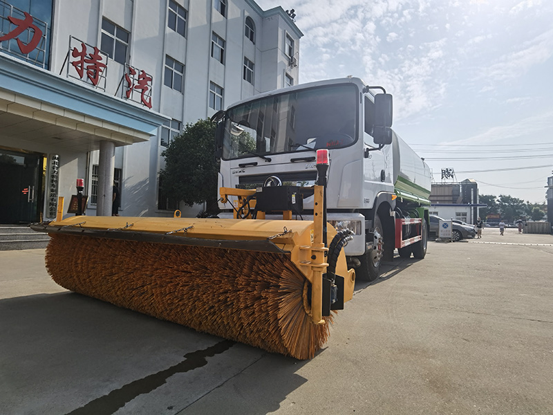 D9加裝3米除雪滾